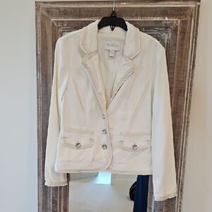 Creamy White Women's Jacket by White House Black Market